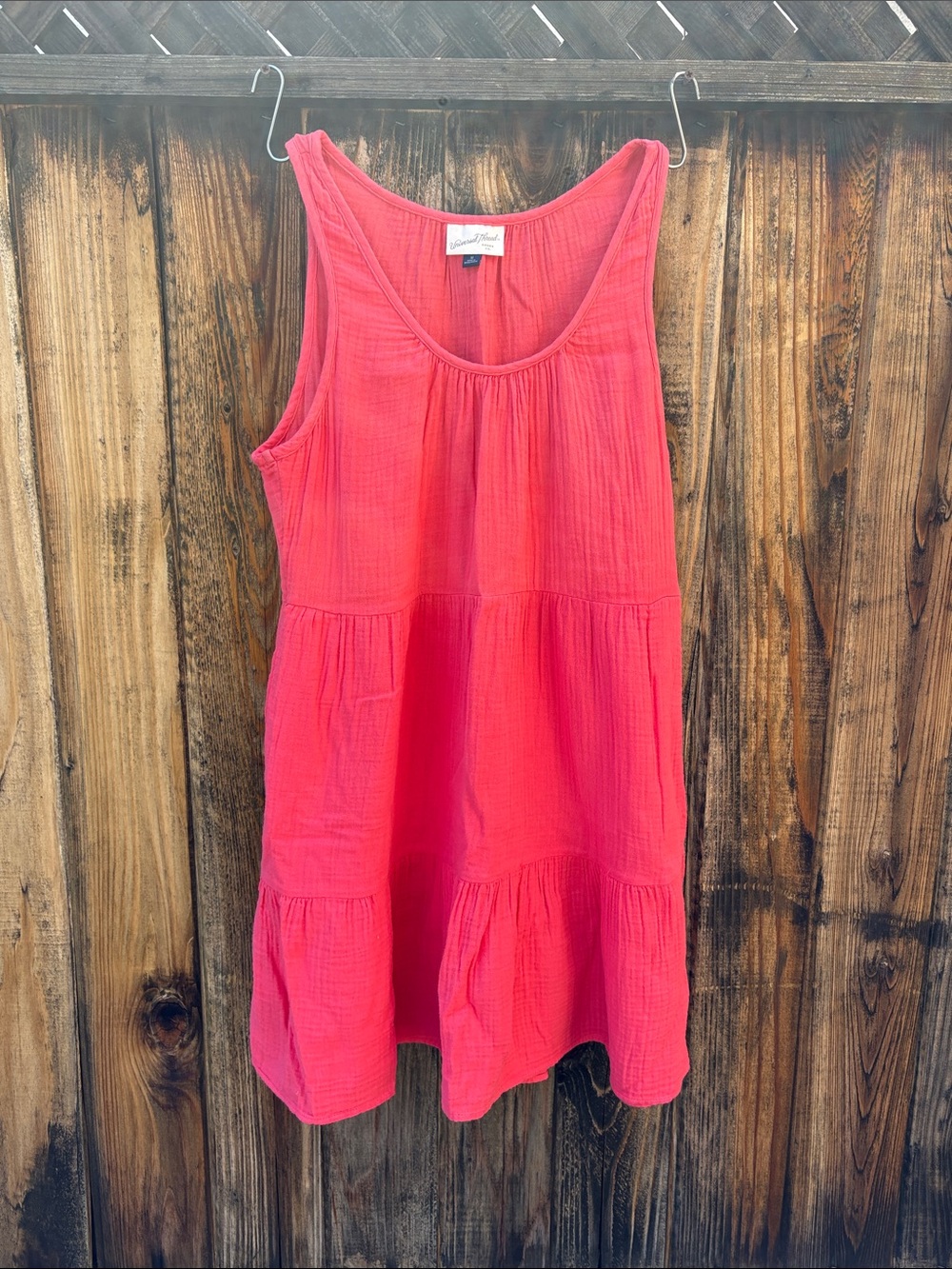 Universal Thread Red Tiered Sleeveless Sundress ~ Like NEW